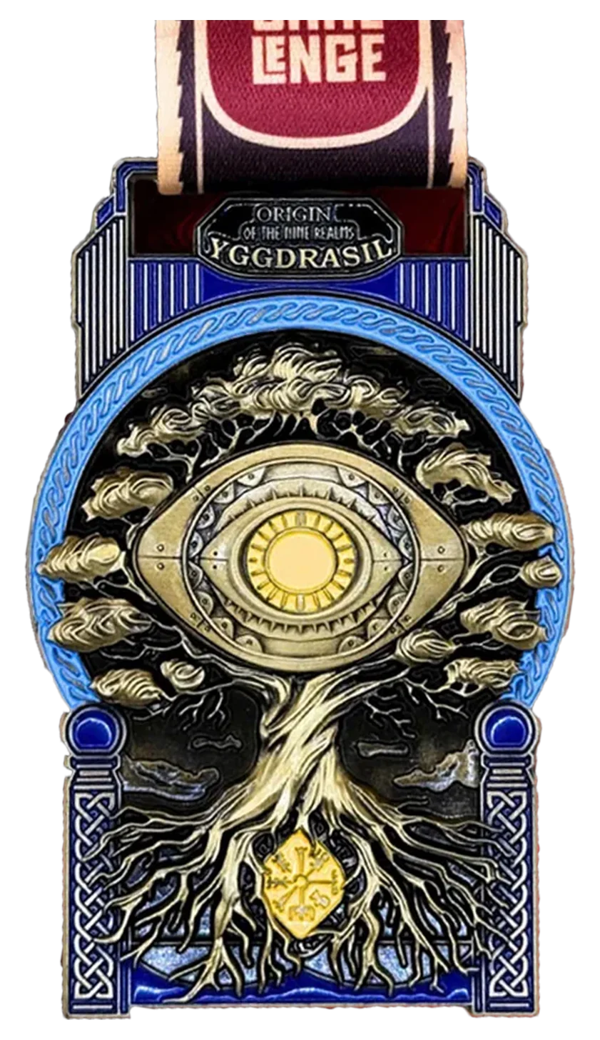 ODIN medal, reverse: The Odin medal, reverse