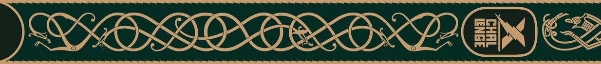 The loki ribbon, front, laid flat