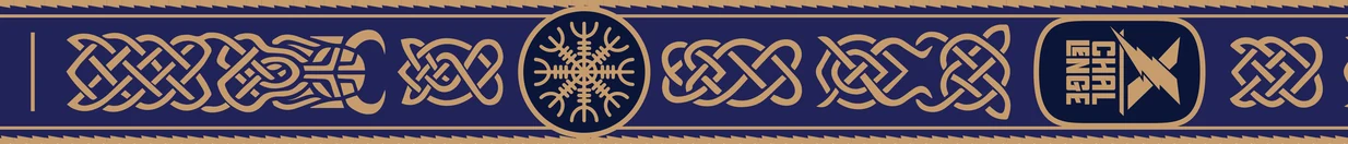The odin ribbon, back, laid flat