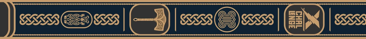 The thor ribbon, front, laid flat